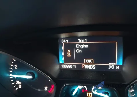 2017 Ford Escape Se из США, поврежденный, VIN 1FMCU0GD7HUE43918